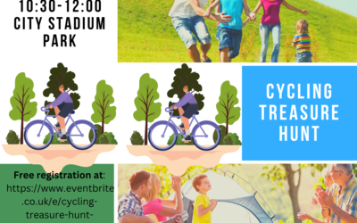 Recyke y’bike brings a cycling treasure hunt to the Ouseburn Festival!
